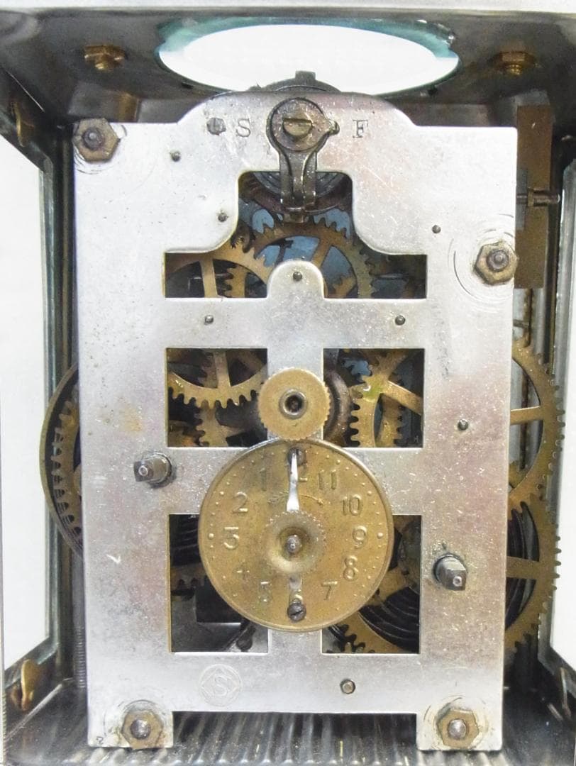 精工舎　機械式置時計　オルゴール付き　 大正時代　稼働品