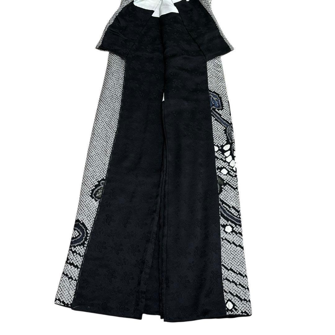 A159愛華 訪問着　総絞り　辻ヶ花　正絹　フォーマル　美品身丈166cm