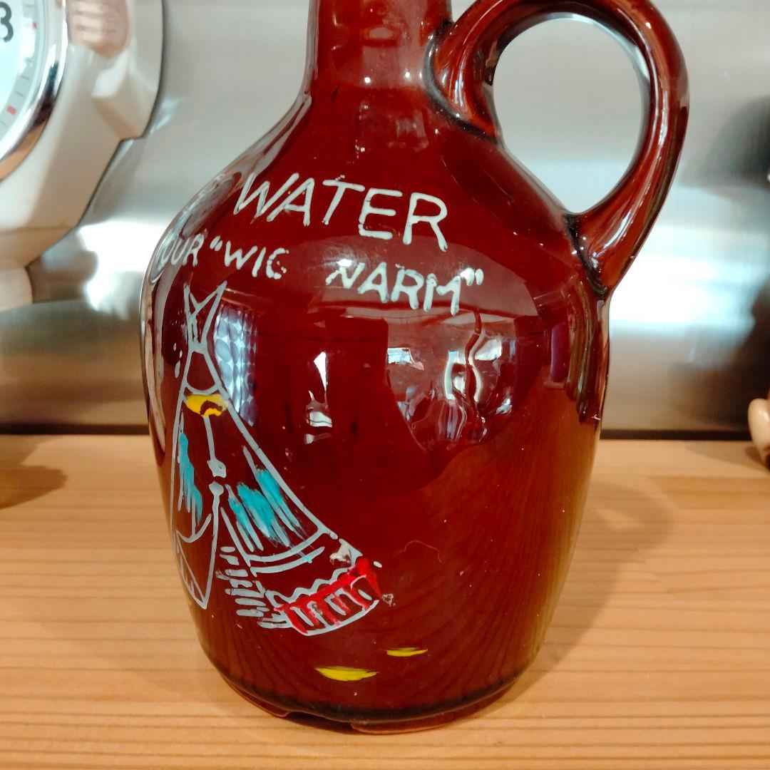 ビンテージ　インディアン　デカンタ　置物　ナバホ　ハーレー 3