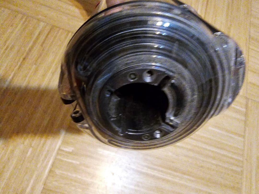 美品USED！ dysonスティッククリーナー本体 タブルヘッド　紫と黒