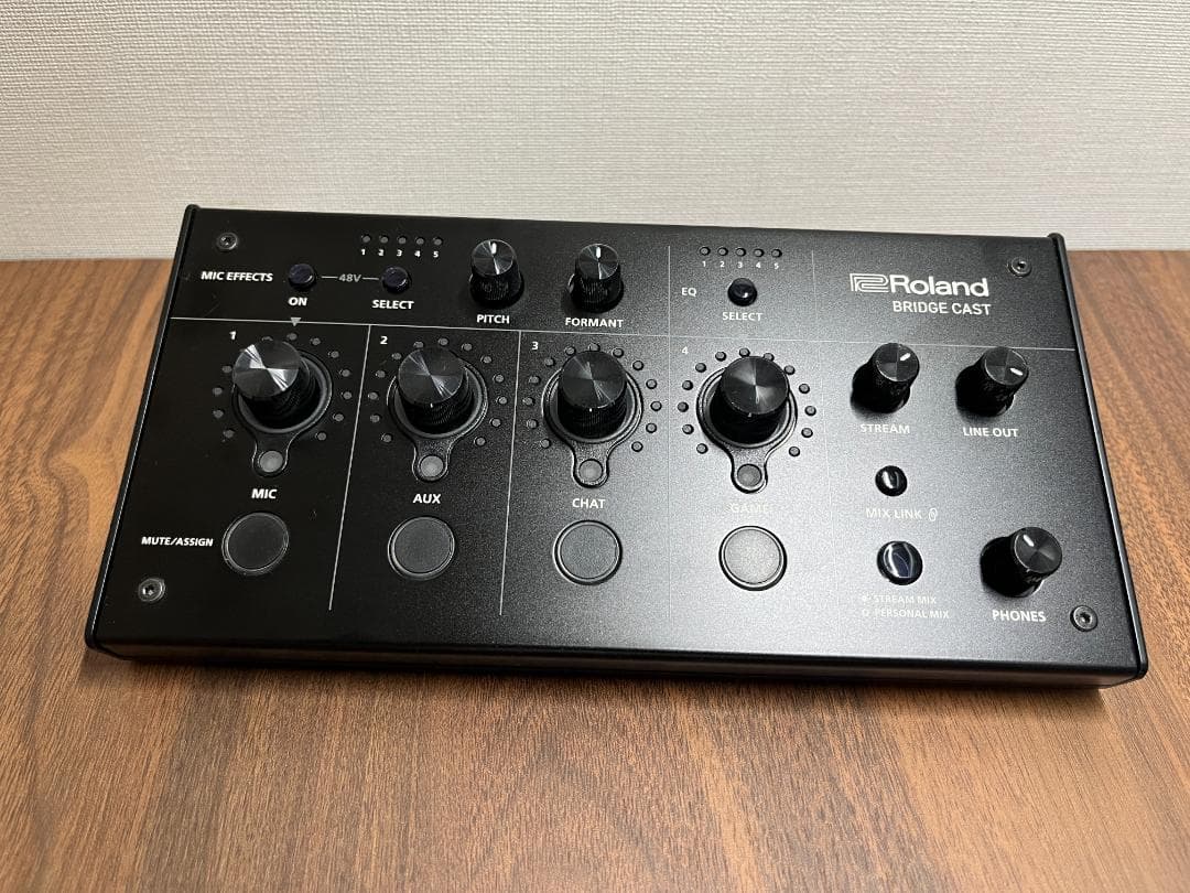Roland BRIDGE CAST ゲーミングミキサー
