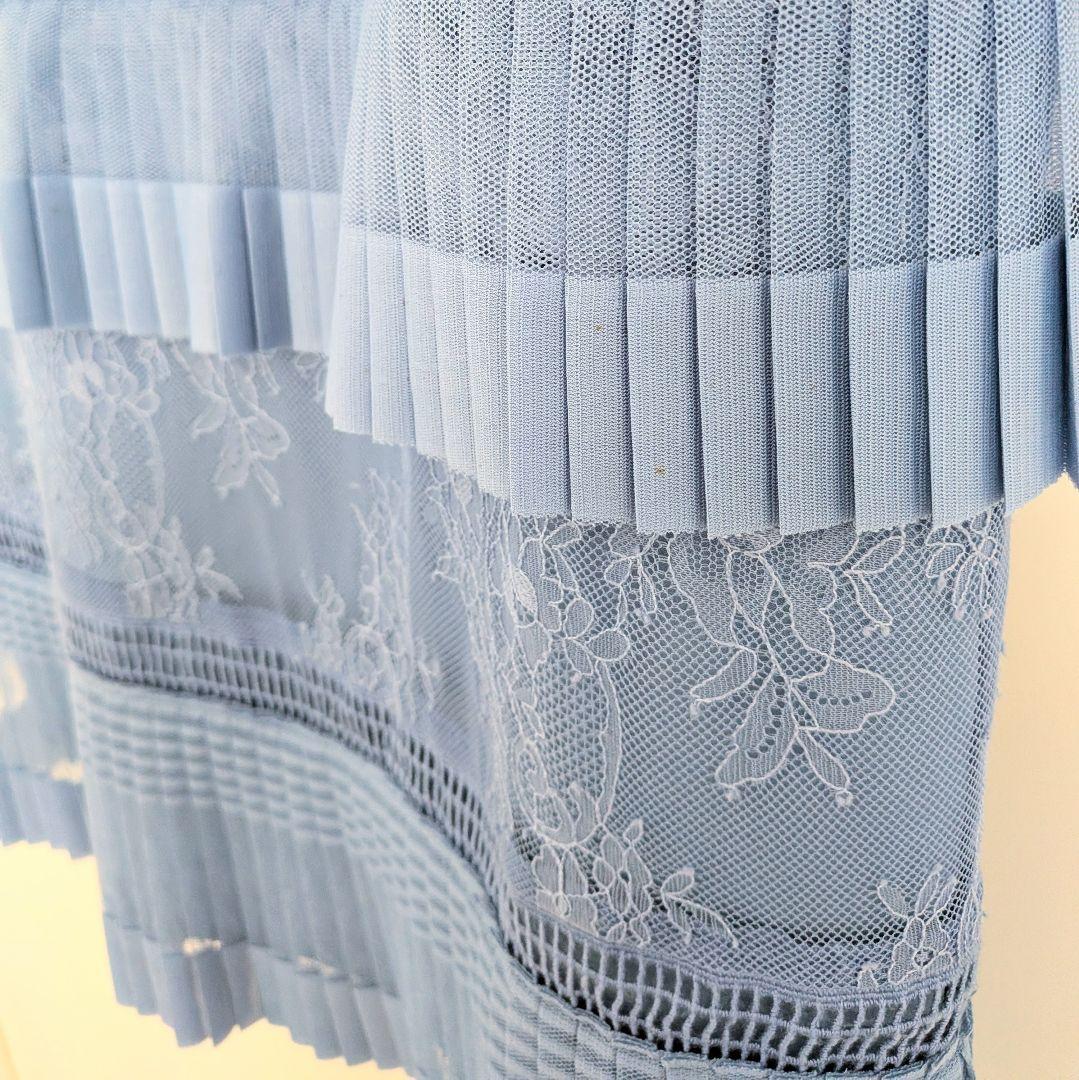 GRACE CONTINENTAL レイヤードレースタイトドレスワンピース