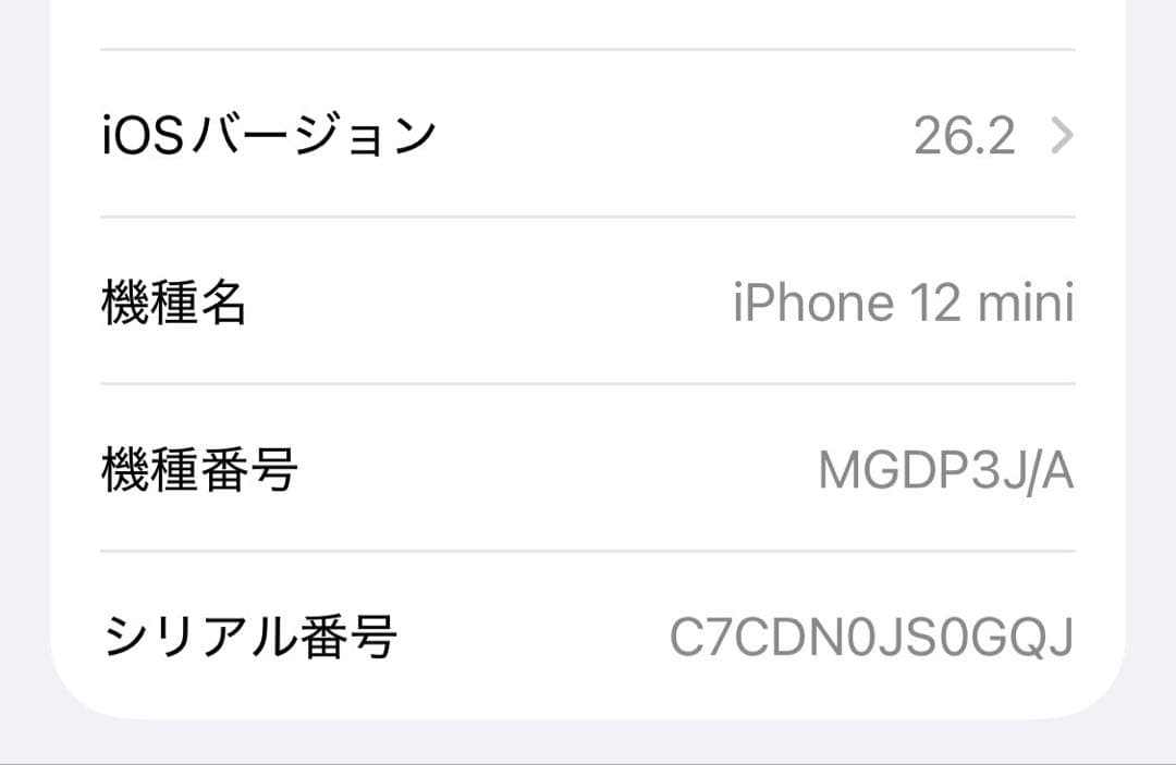 Apple iPhone 12 mini ブルー　128GB SIMフリー