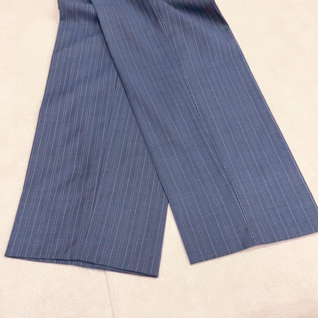 現行モデル ポールスミス×ロロピアーナ セットアップ スーツ　ストライプ XL