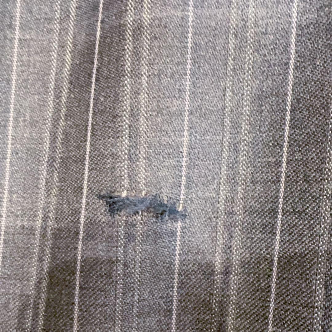 現行モデル ポールスミス×ロロピアーナ セットアップ スーツ　ストライプ XL