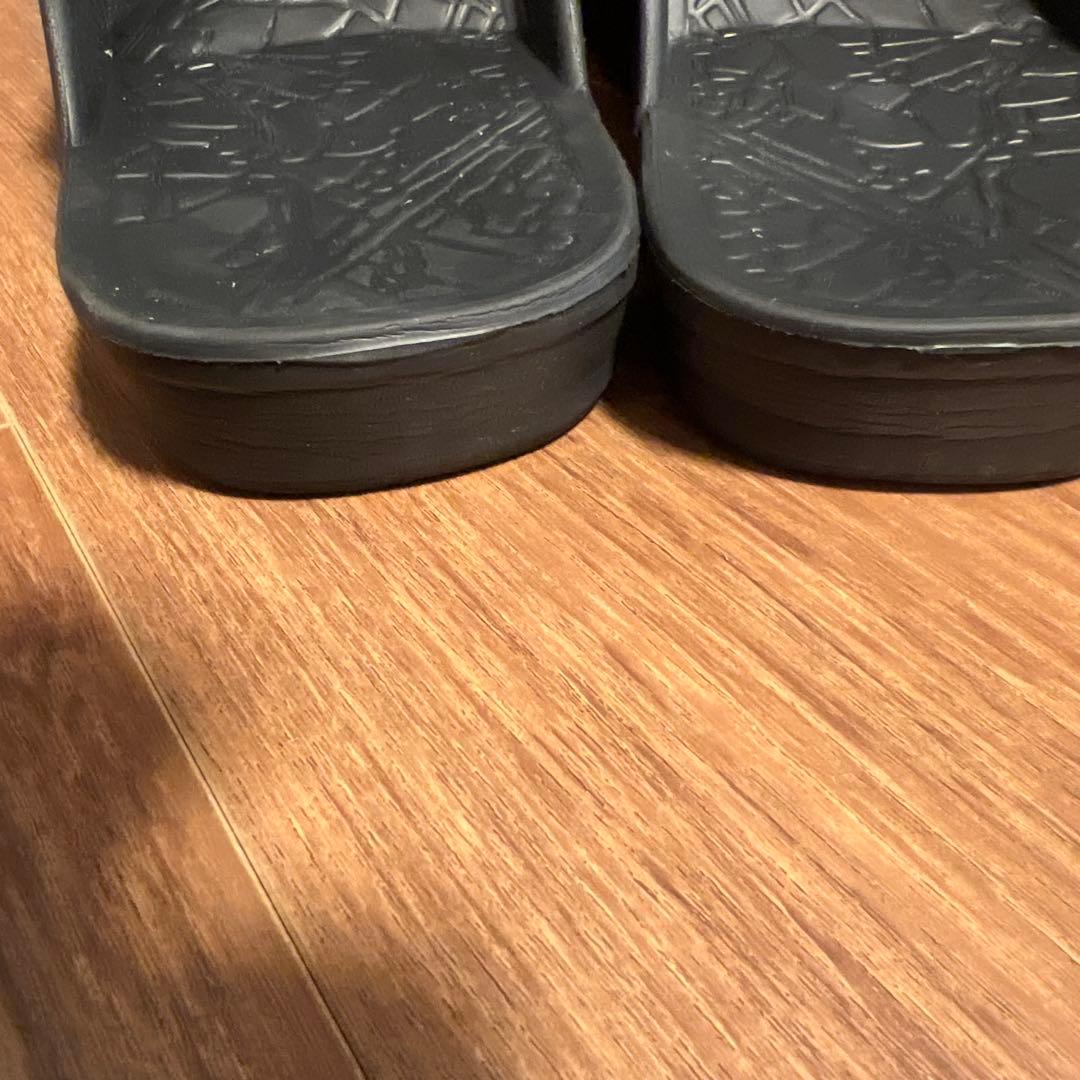 Racbaki ラクバキ イージーサンダル ラップ ブラック Mサイズ