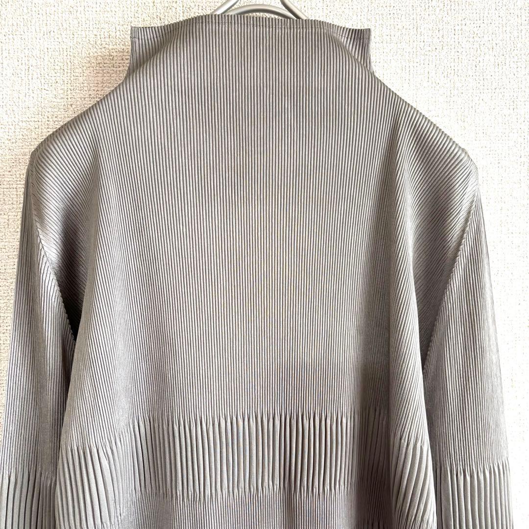 PLEATS PLEASE プリーツプリーズ 切り替え 長袖 イッセイミヤケ