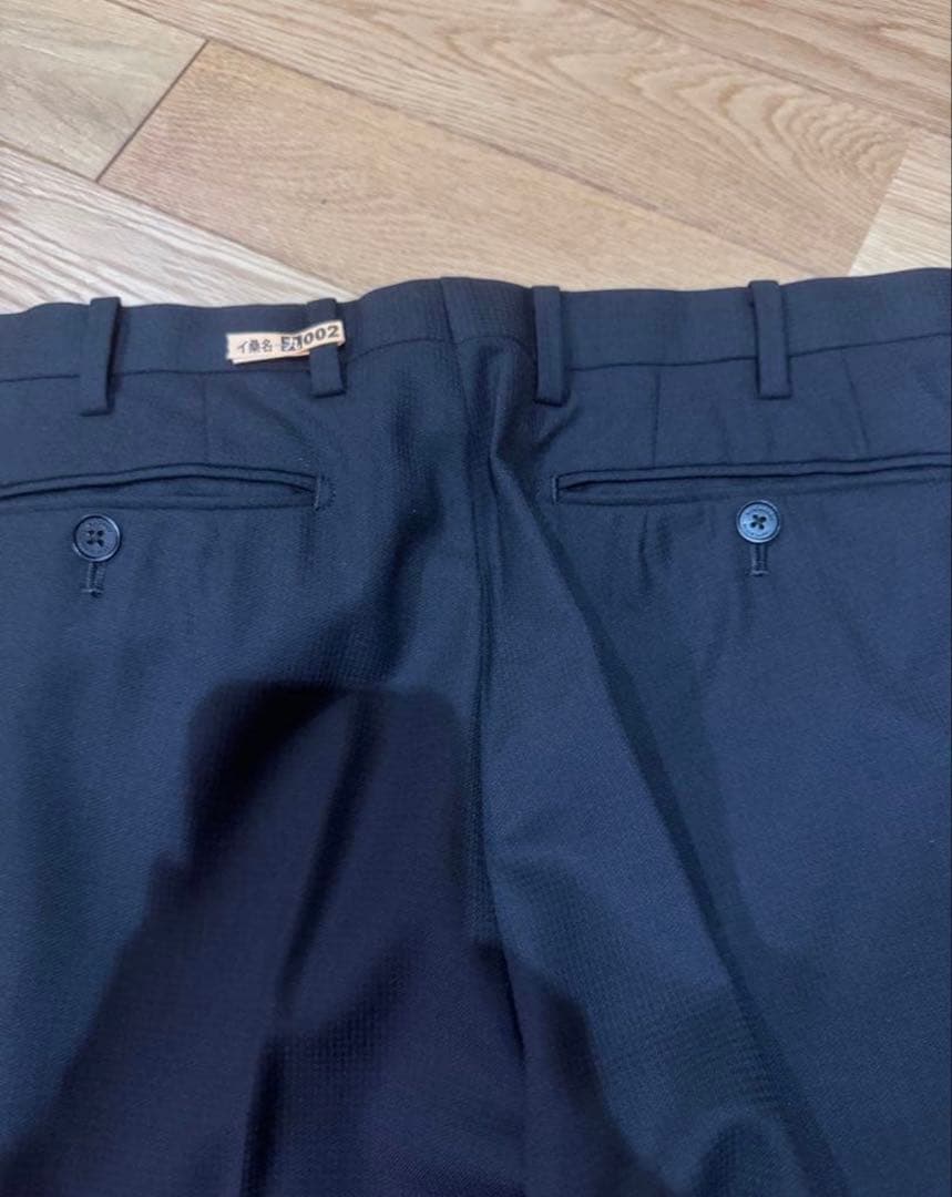 美品バーバリーブラックレーベル スーツ セットアップ 黒