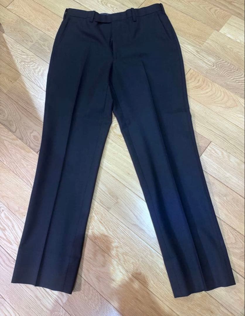 美品バーバリーブラックレーベル スーツ セットアップ 黒