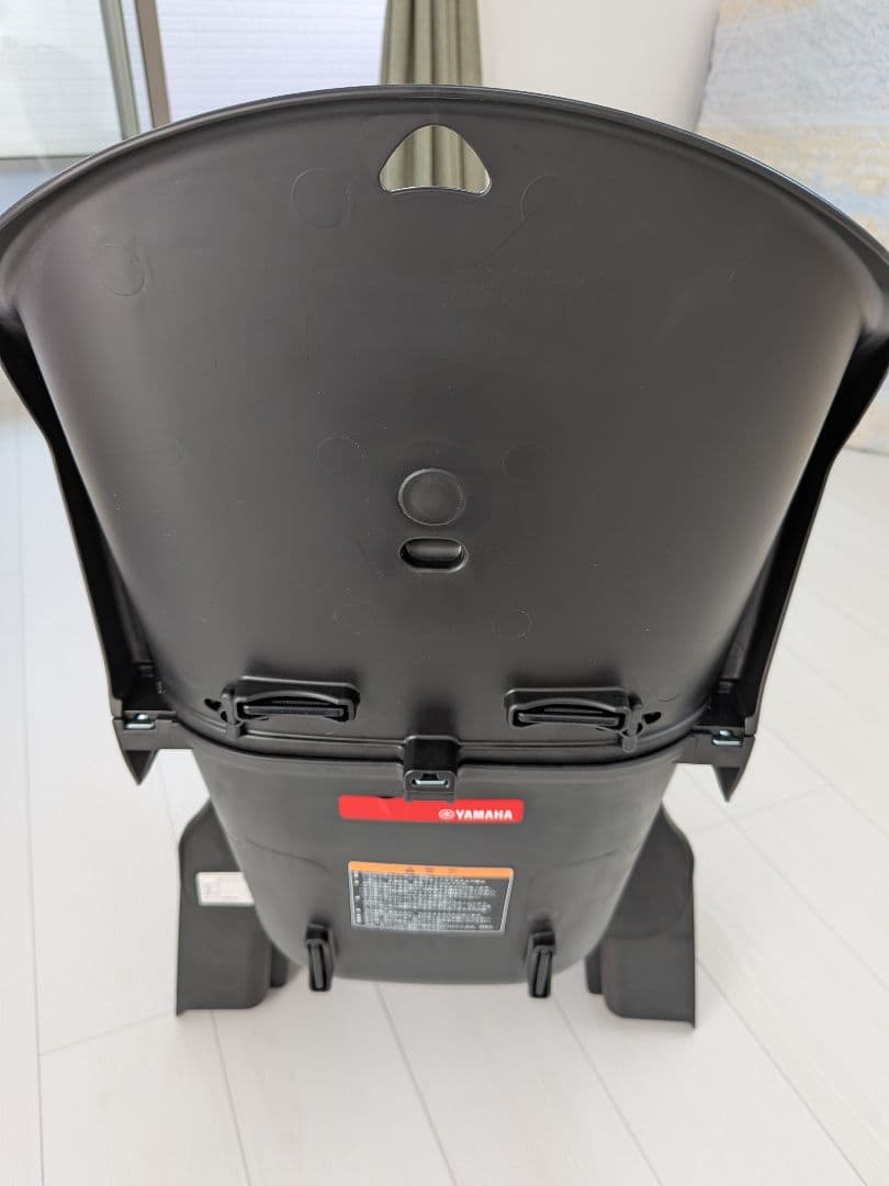 YAMAHA 自転車用チャイルドシート ブラック 新品クッションシート付き