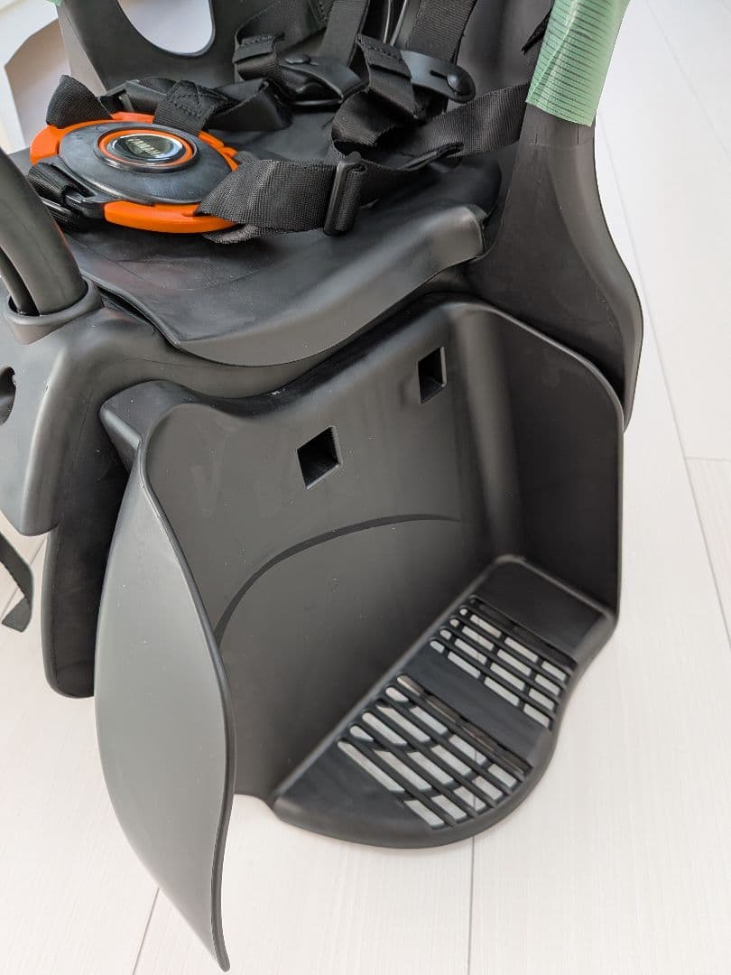 YAMAHA 自転車用チャイルドシート ブラック 新品クッションシート付き