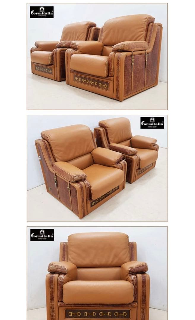 ルチル 164万円Formitalia/Paolo GUCCI ソファ