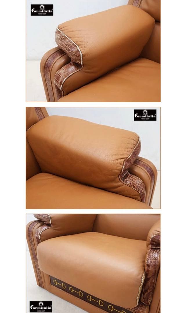 ルチル 164万円Formitalia/Paolo GUCCI ソファ