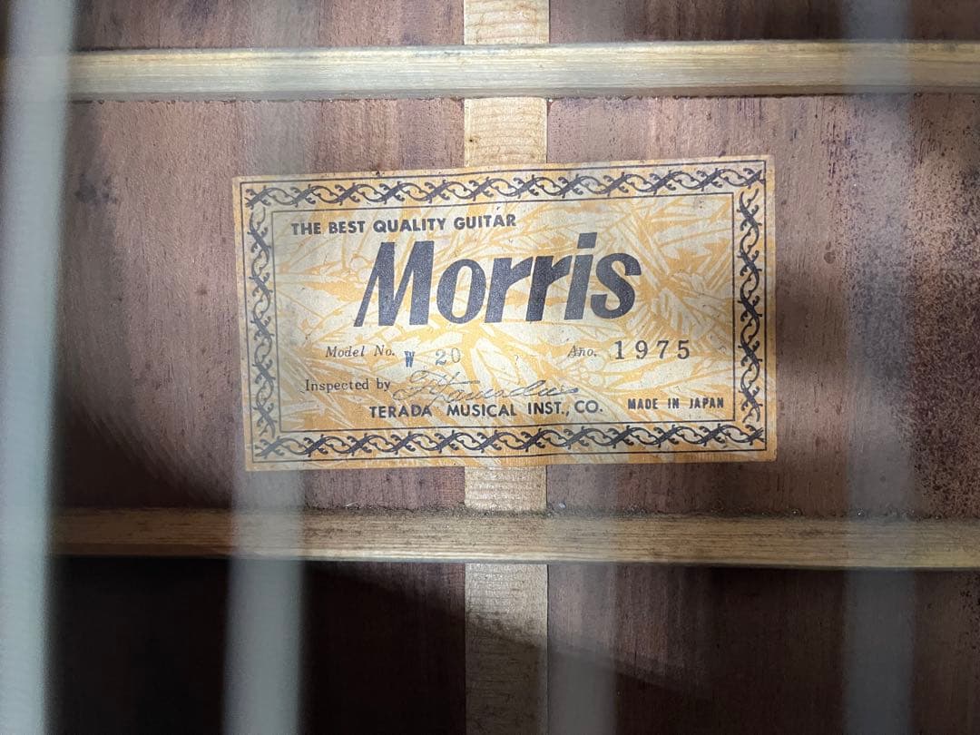 モーリス MORRIS アコースティックギター W20 アコギ