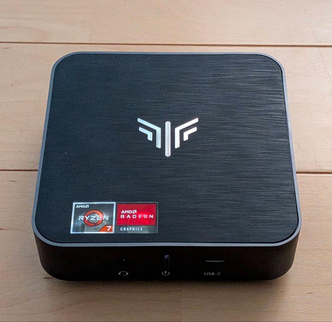 NiPoGi Ryzen7 16GB/512GB Windows11 ミニPC