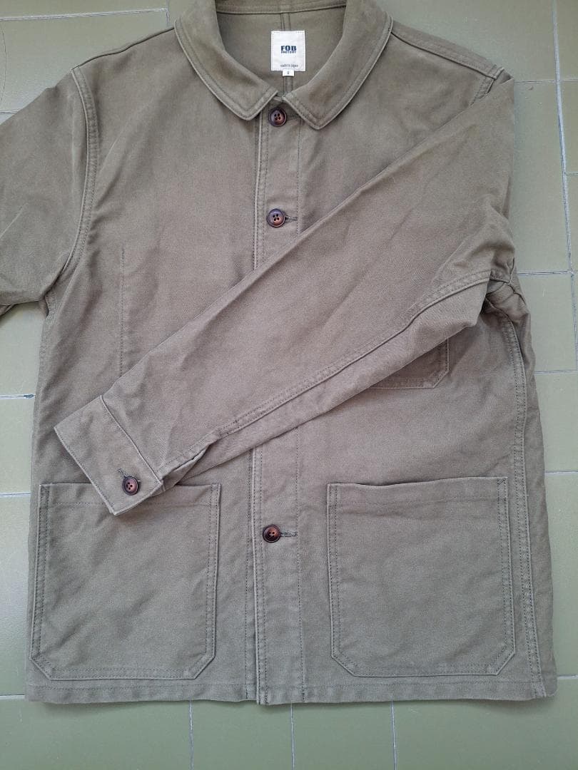 FOB FACTORY フレンチ モールスキン ジャケット サイズ2, M