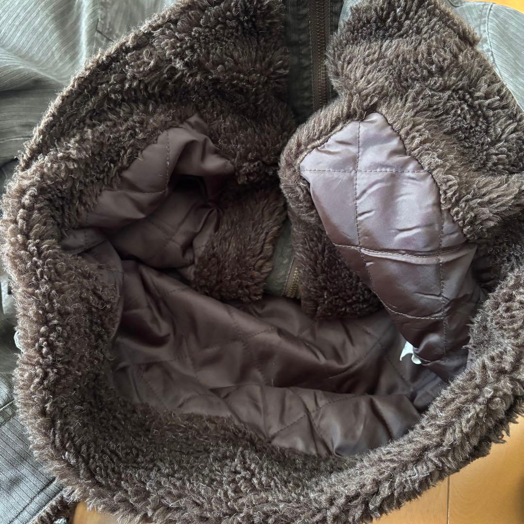 ジャケット・アウター Japanese Label puff fur jacket y2k L