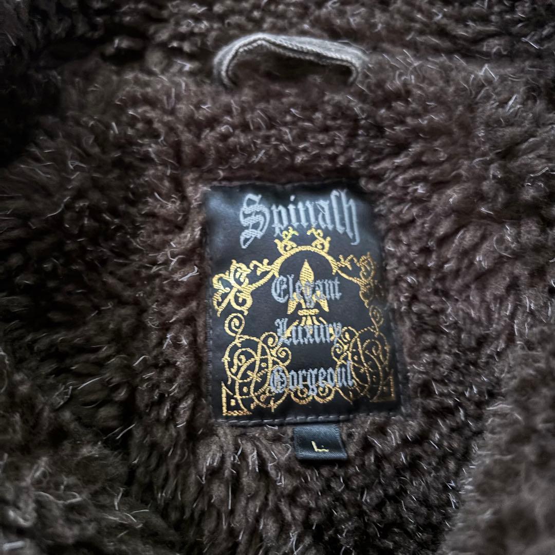 ジャケット・アウター Japanese Label puff fur jacket y2k L