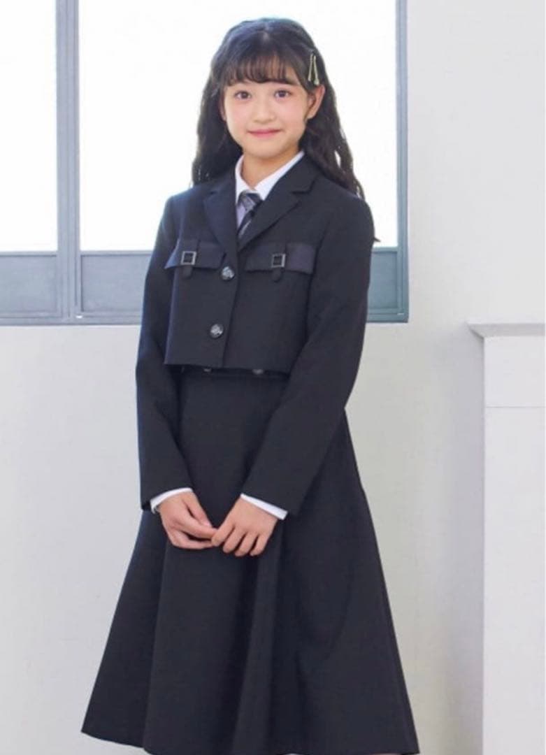 ELLE en noir ブラックフォーマルドレス （卒服）160