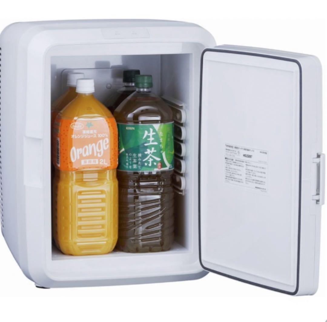 【展示未使用品】HR-EB08W 2電源式ポータブル電子適温ボックス