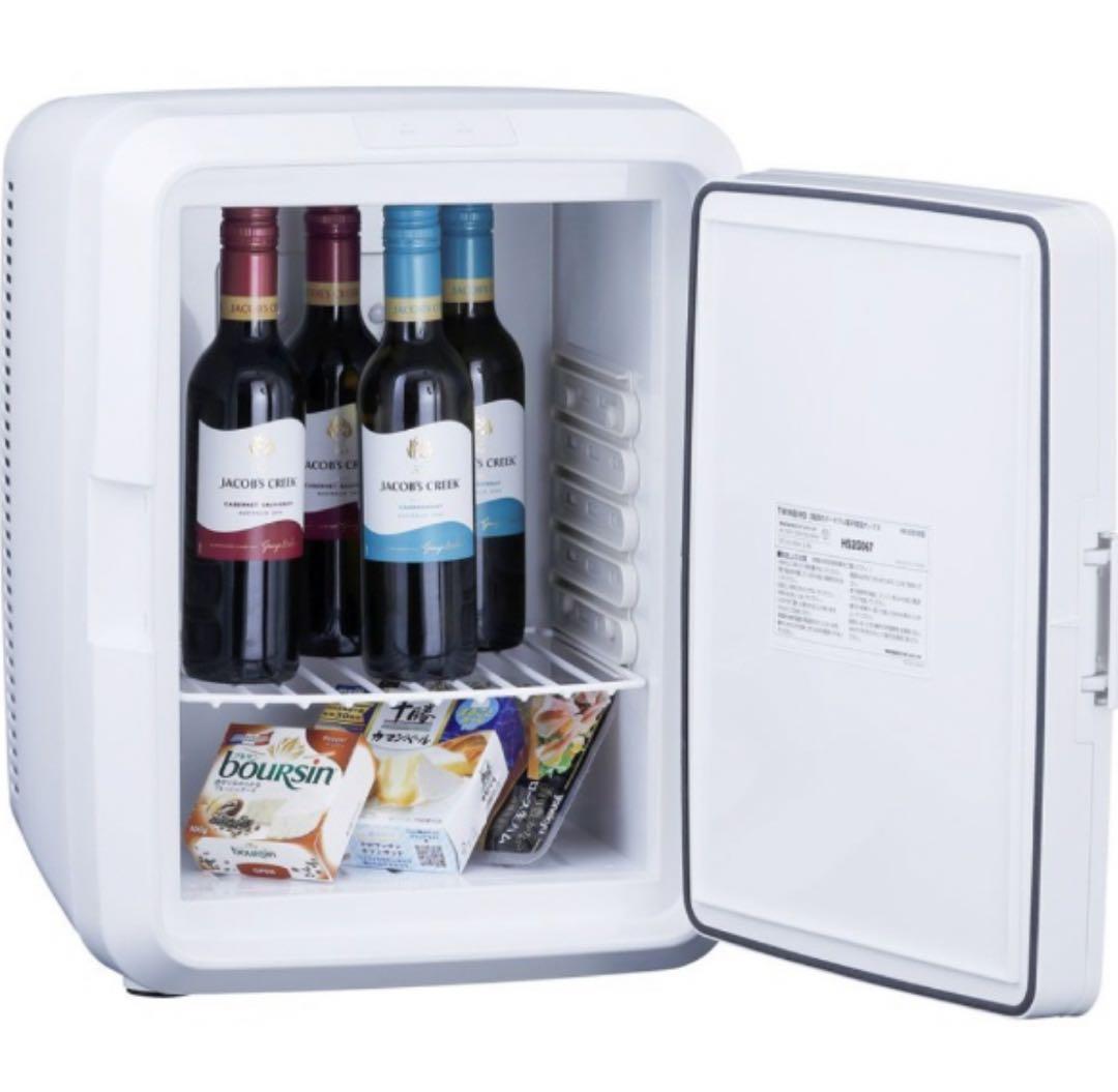 【展示未使用品】HR-EB08W 2電源式ポータブル電子適温ボックス