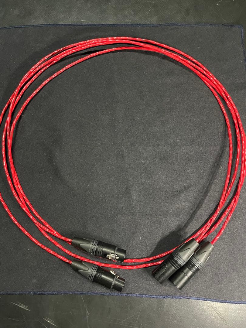 BELDEN 88770 XLR 2mペア XLR銀メッキ/WBTハンダ使用