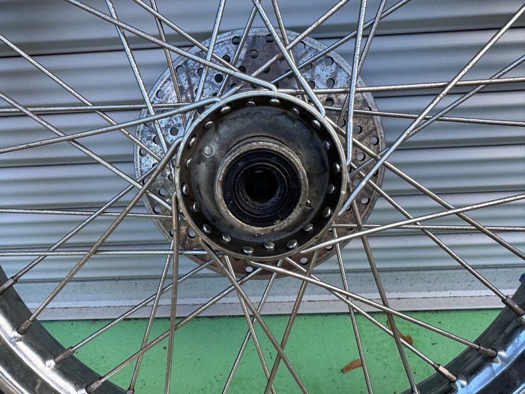 ハーレーショベル タイヤホイール21インチセット 現状渡し