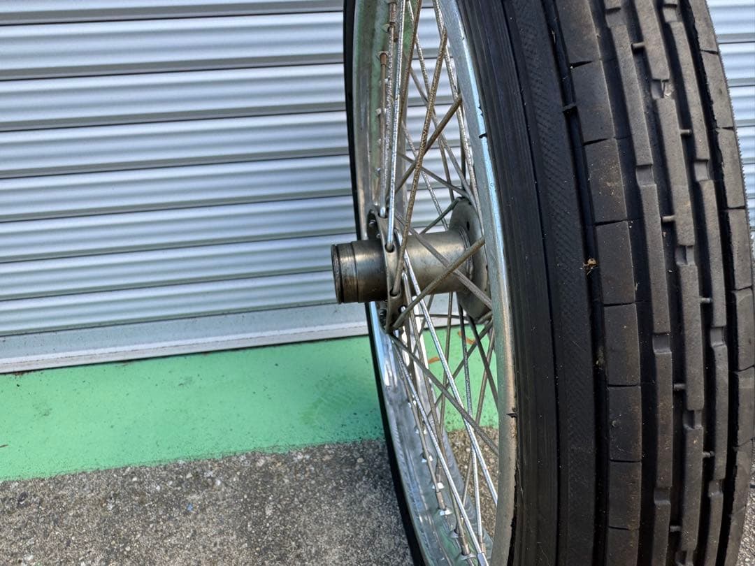 ハーレーショベル タイヤホイール21インチセット 現状渡し