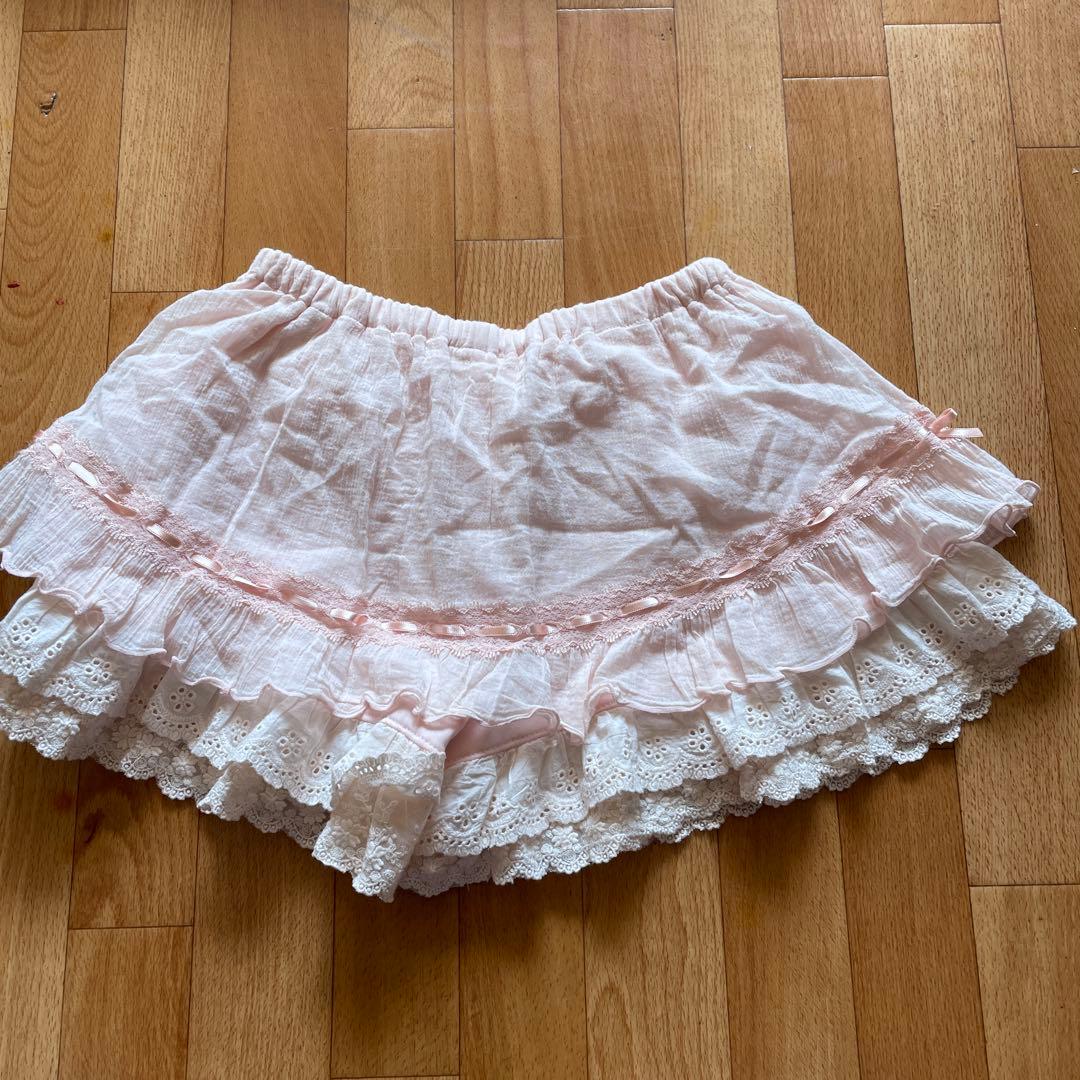 LIZLISA ショートパンツ ￼キュロットスカート ￼ロリータ