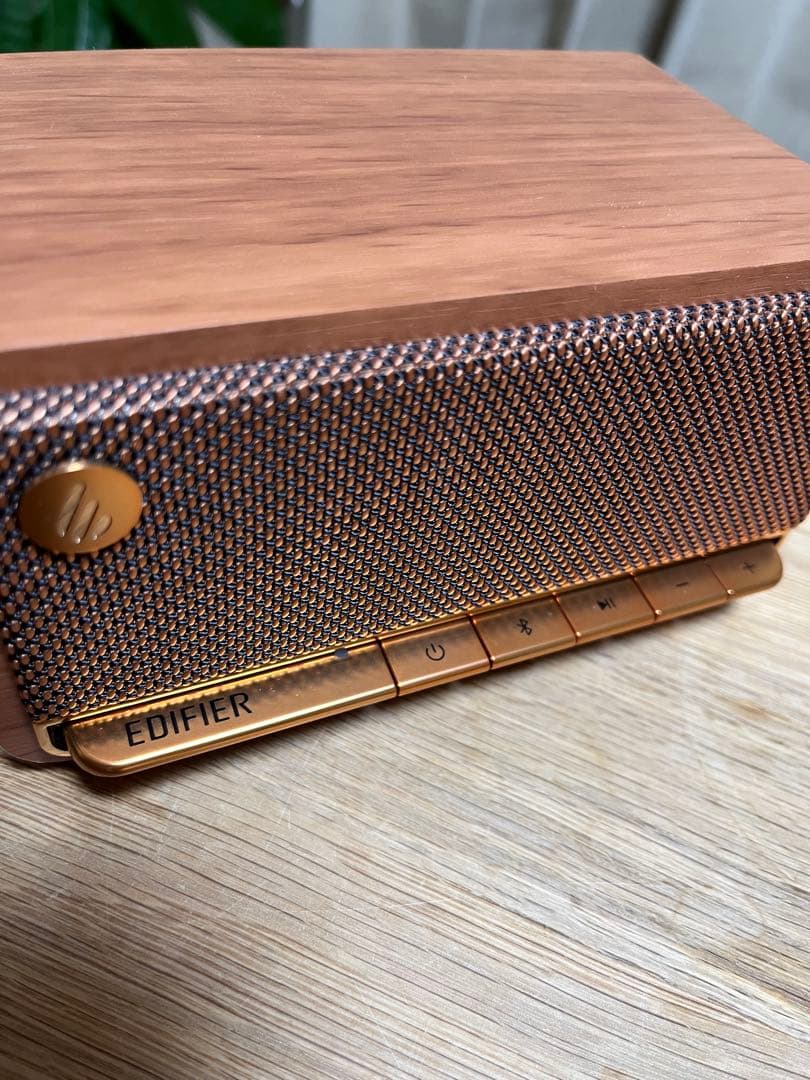 EDIFIER ワイヤレススピーカー 木目調
