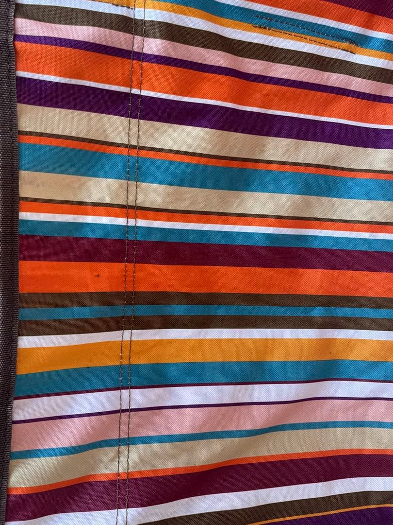 LOGOS あぐらチェア ストライプ 2脚セット