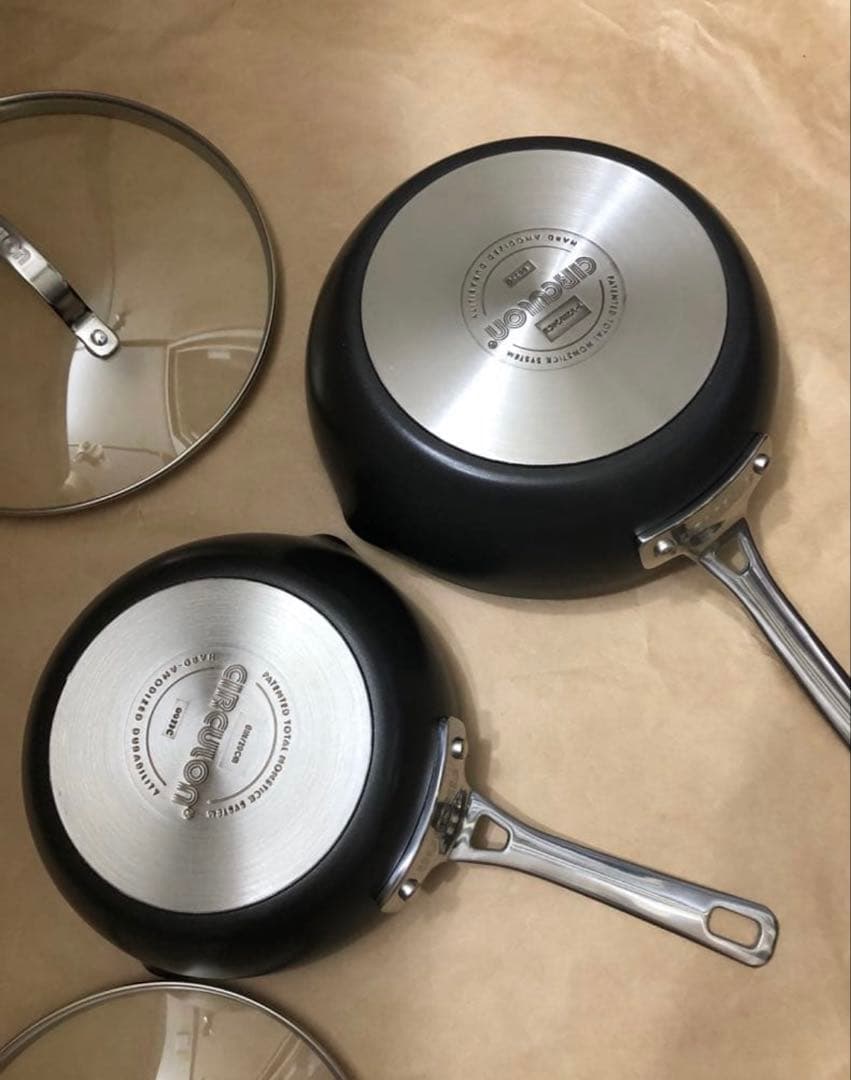 未使用MEYER マイヤー サーキュロン ノンスティックフライパンセット　訳あり