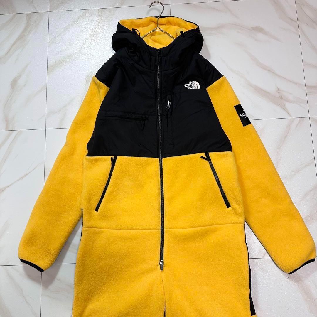 【激レア】ノースフェイス　デナリワンピース　つなぎ　フリース　バイカラー　XL
