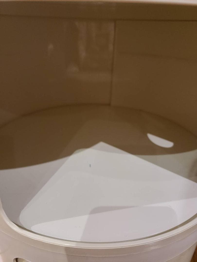 カルテル Kartell コンポニビリ ホワイト 2段 チェスト 中古家具