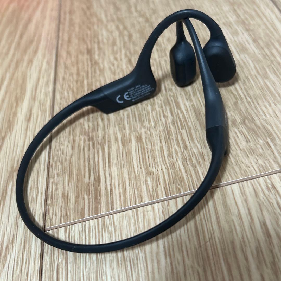 か*げ様 Shokz OPENRUN 骨伝導イヤホン ブラック