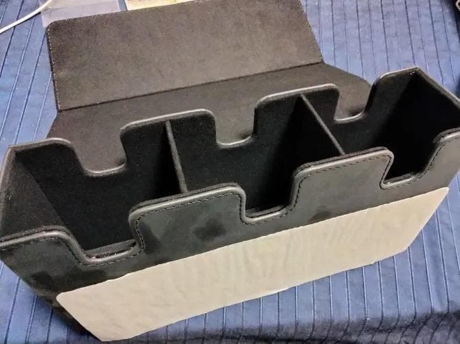 FFTCG　FF7 ３連レザーデッキケース