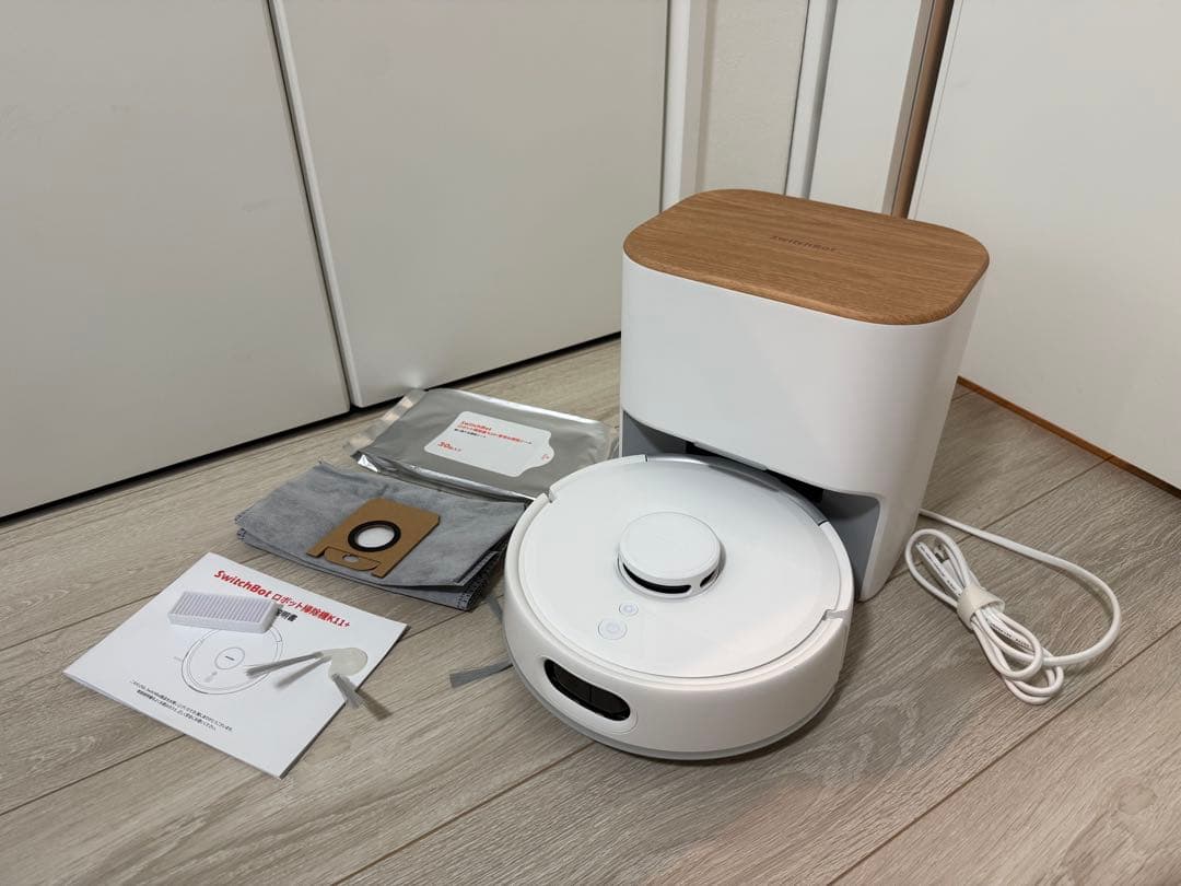 【美品】SwitchBot ロボット掃除機 K11+