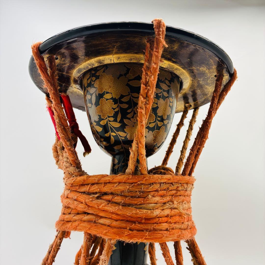 小鼓（こつづみ） 桜と般若　和楽器 打楽器 締太鼓 能 歌舞伎 伝統芸能