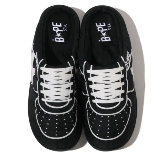 即発送 26SS BAPE SUBU PUFFER SANDALS XL 黒 靴