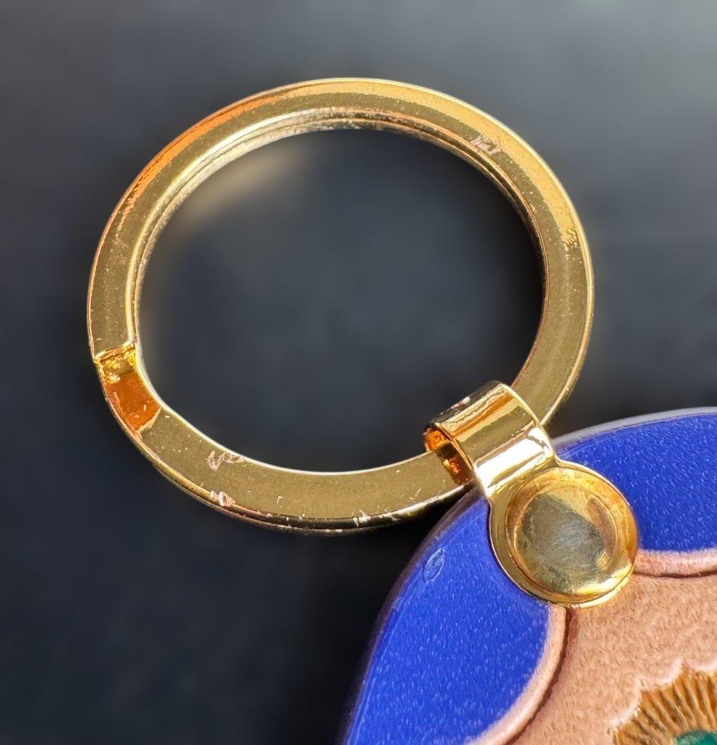 あ*う様 Supreme guadalupe leather keychain