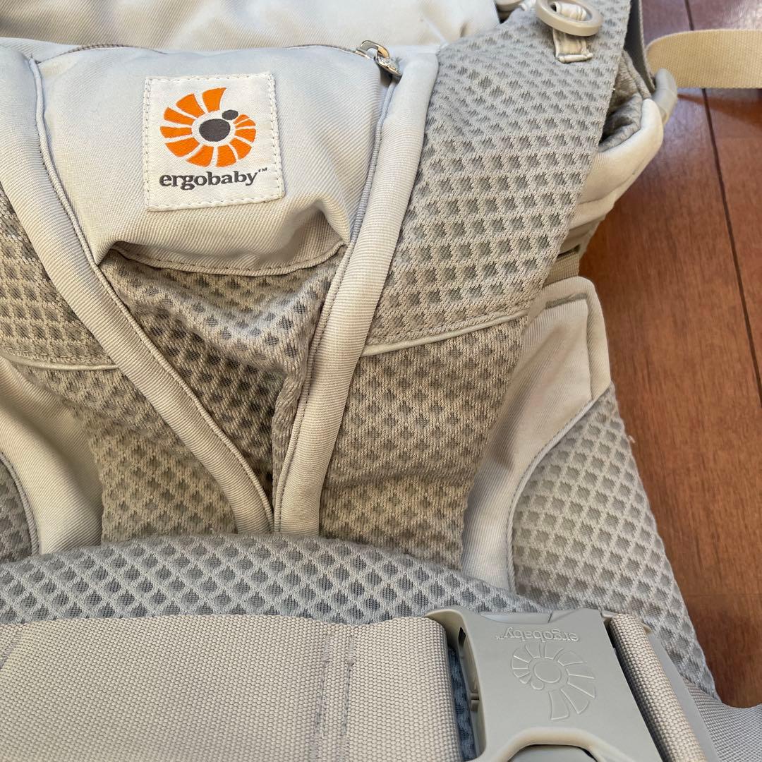 ergobaby 抱っこ紐 グレー メッシュ