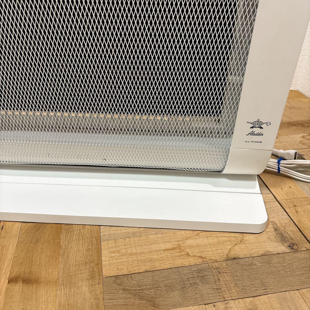 ALADDIN パネルヒーター AJ-P100B ホワイト