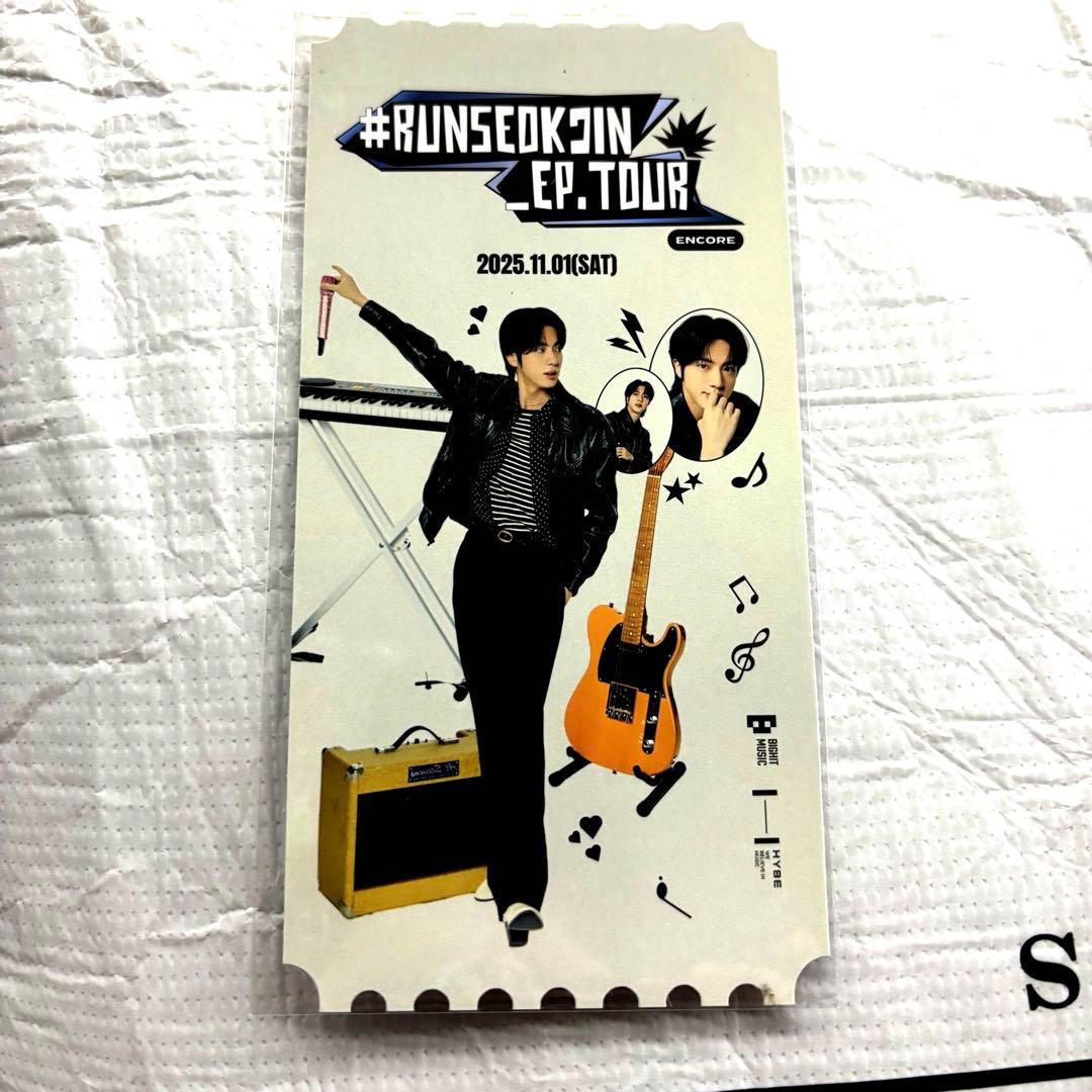 センイル割引★即日発送！BTS ジン RUNSEOKJIN トレカ 2枚セット