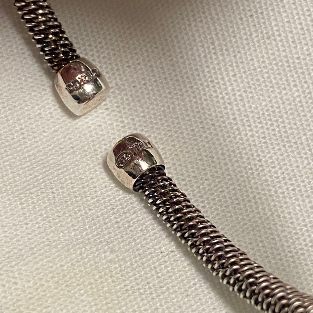 Tiffanyティファニー サマセット メッシュ キー バングル／ブレスレット