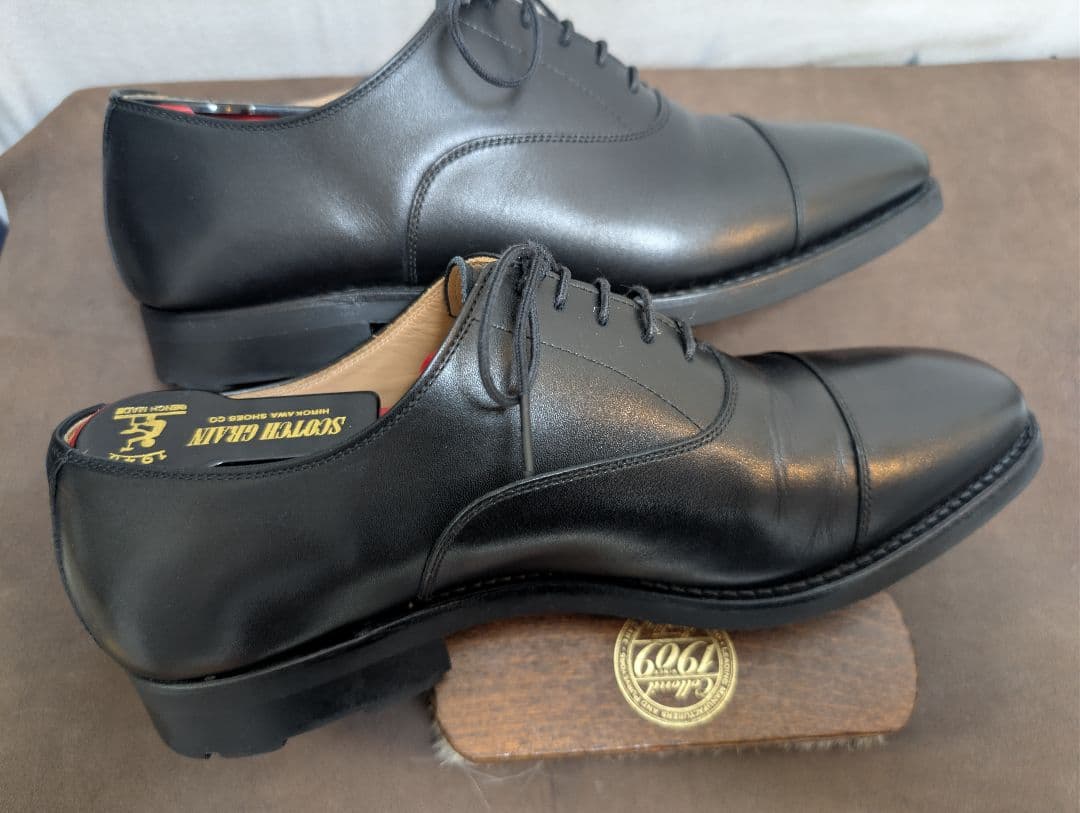 スコッチグレイン ストレートチップ SCOTCH GRAIN