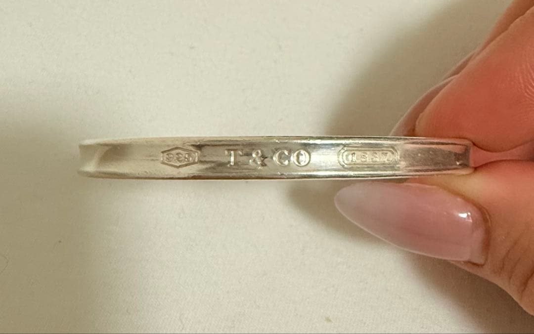 Tiffany & Co. バングル　ナロー　カフ　1837 ブレスレット