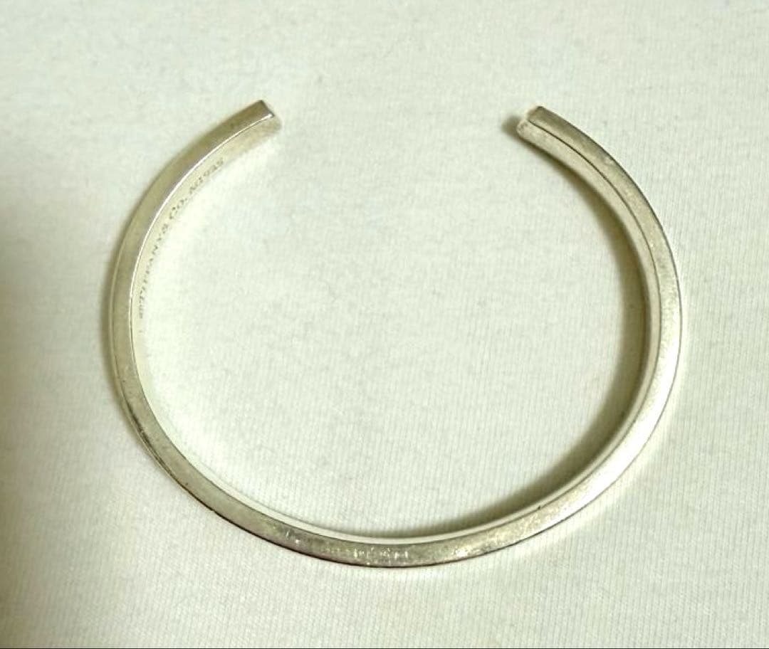 Tiffany & Co. バングル　ナロー　カフ　1837 ブレスレット
