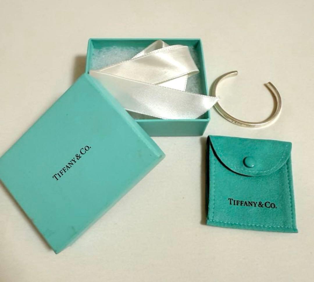 Tiffany & Co. バングル　ナロー　カフ　1837 ブレスレット