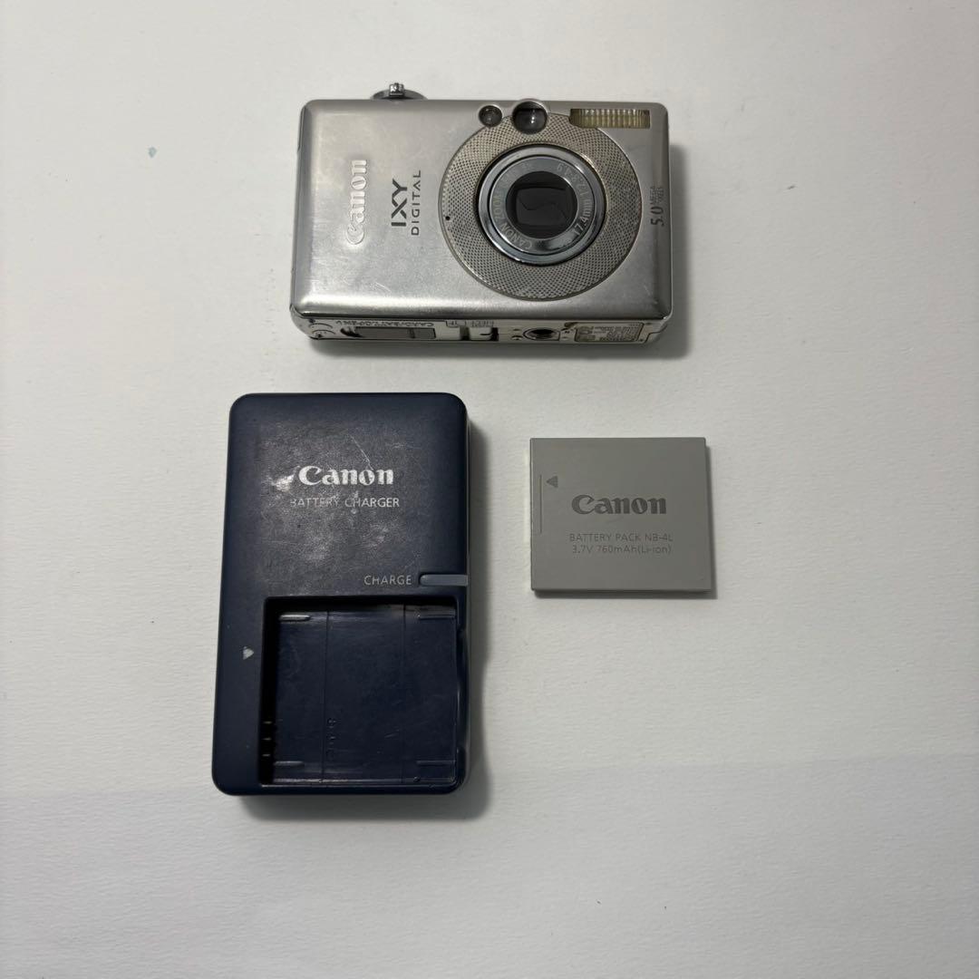 動作確認済 Canon IXY DIGITAL 55 シルバー