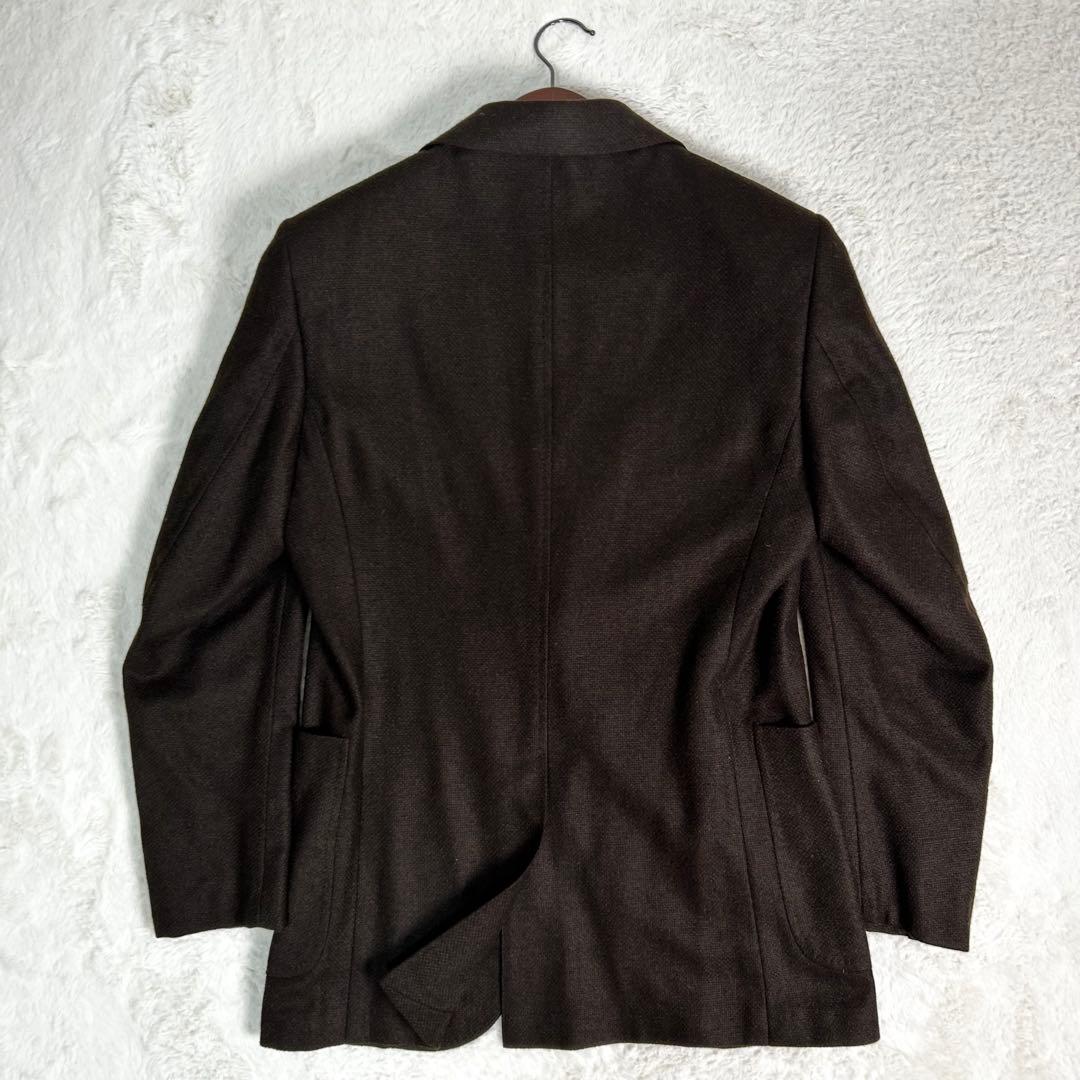 SHIPS ×Loro Piana カシミヤ　シルク混　ジャケット　茶色　S